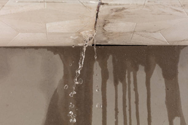 Professional Water Extraction technician working in Shirley, NY